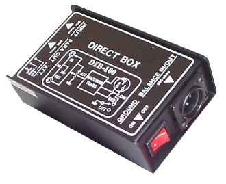 Monacor DIB100 DI box 